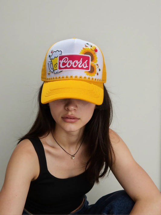 CYpatches -Beer Element Patch Trendy Sun Hat Combo Set DIY Hat Patch - CYpatches