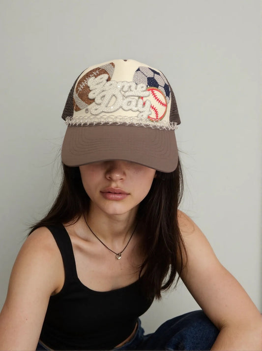 CYpatches -Game Day Sports DIY Patches + Trendy Hat Combo for US Fans - CYpatches
